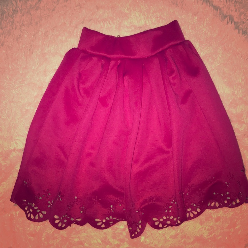 Pink skirt